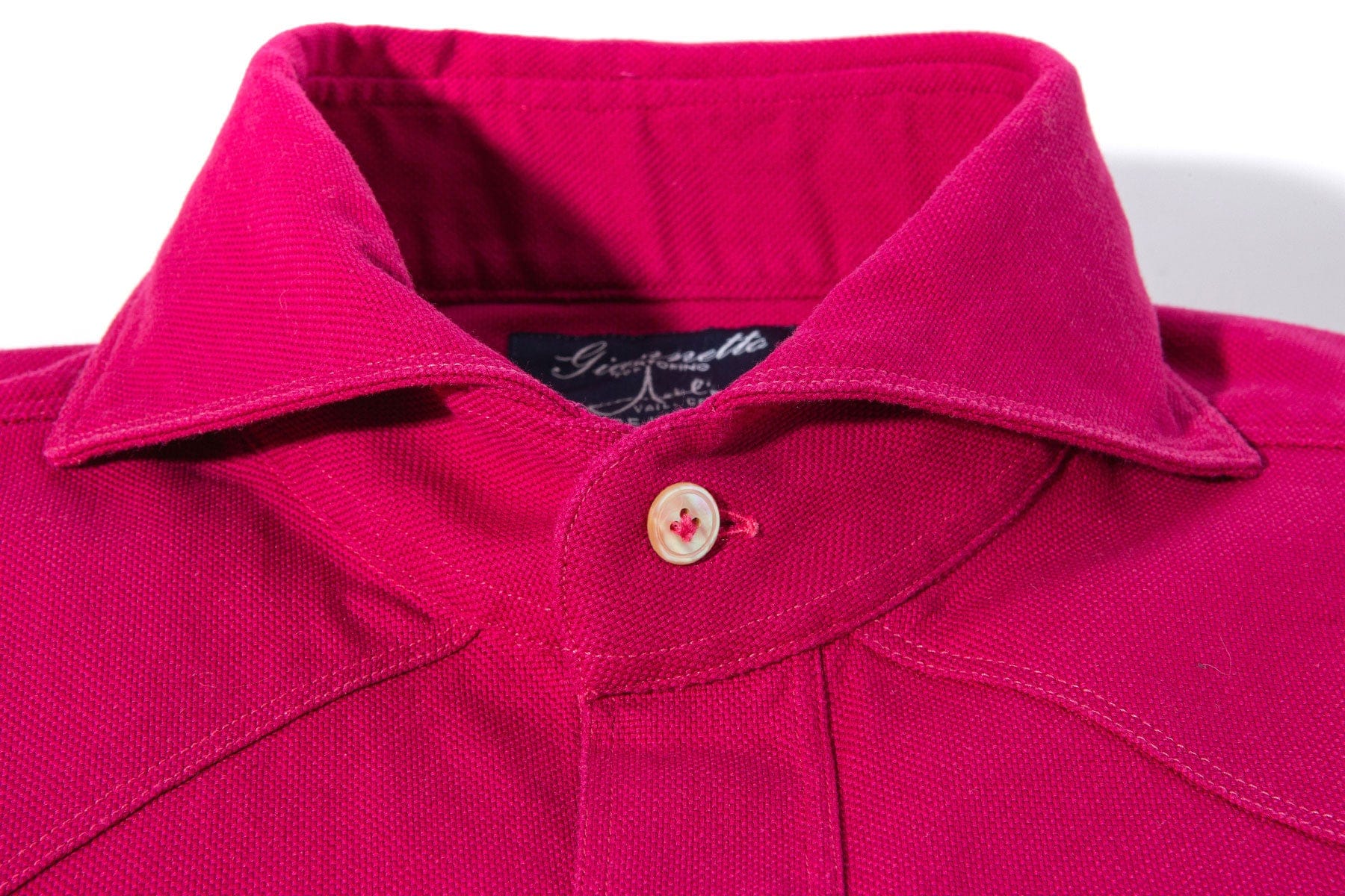 Lourmarin Denim Shirt in Fuchsia - AXEL'S