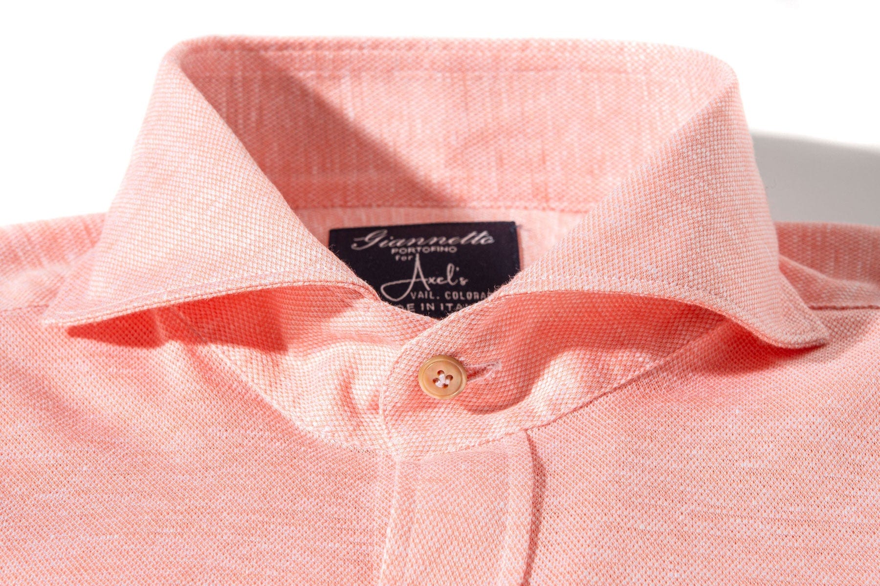 Schwinn Cotton Linen Shirt in Pink - AXEL'S