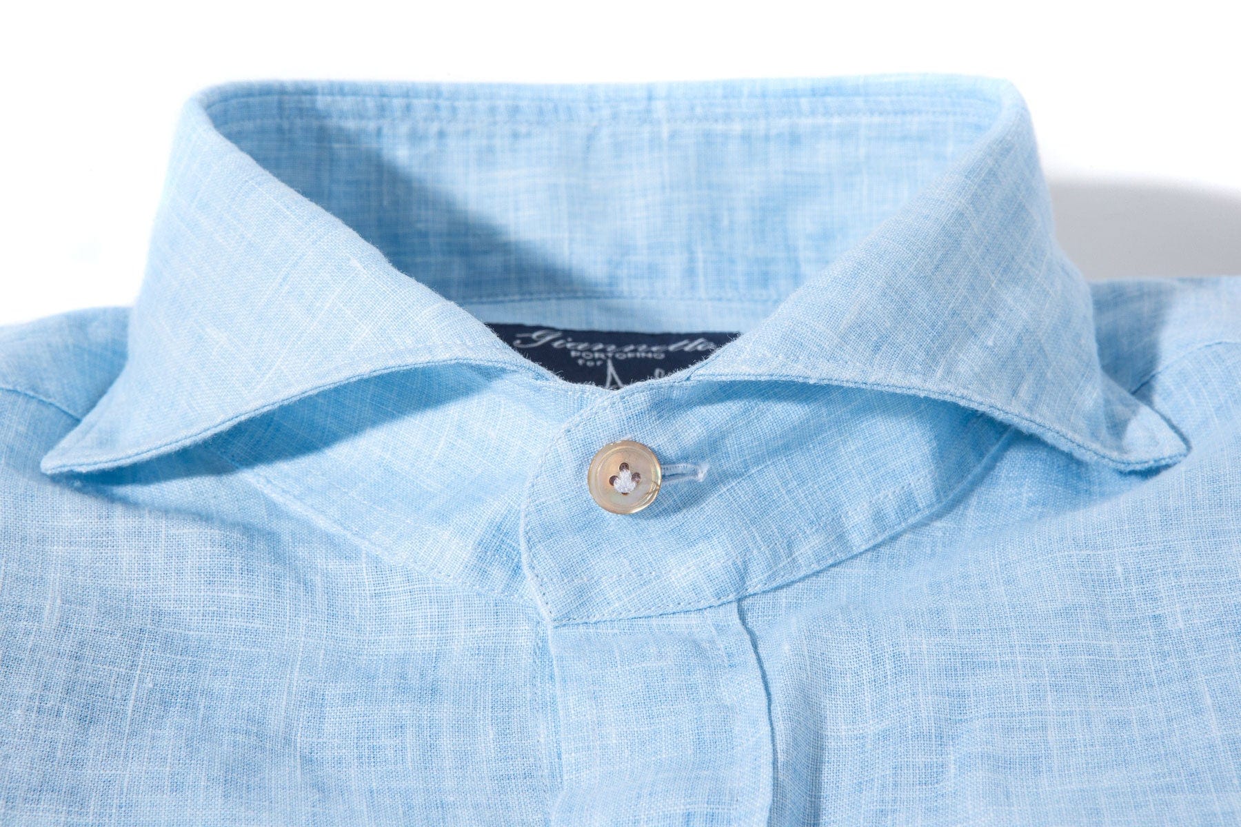 Sorgue Linen Shirt In Light Blue - AXEL'S