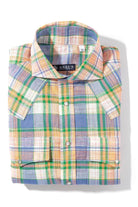 Western Linen In Orange Purple and Green - AXEL'S