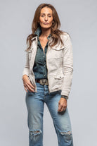 Pagosa Corduroy Jacket In Stone - AXEL'S