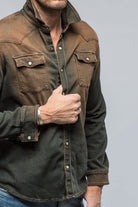 Roper Over-Dyed Western Snap Shirt In Ironside - AXEL'S