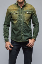 Roper Western Snap Shirt In Ocra - AXEL'S