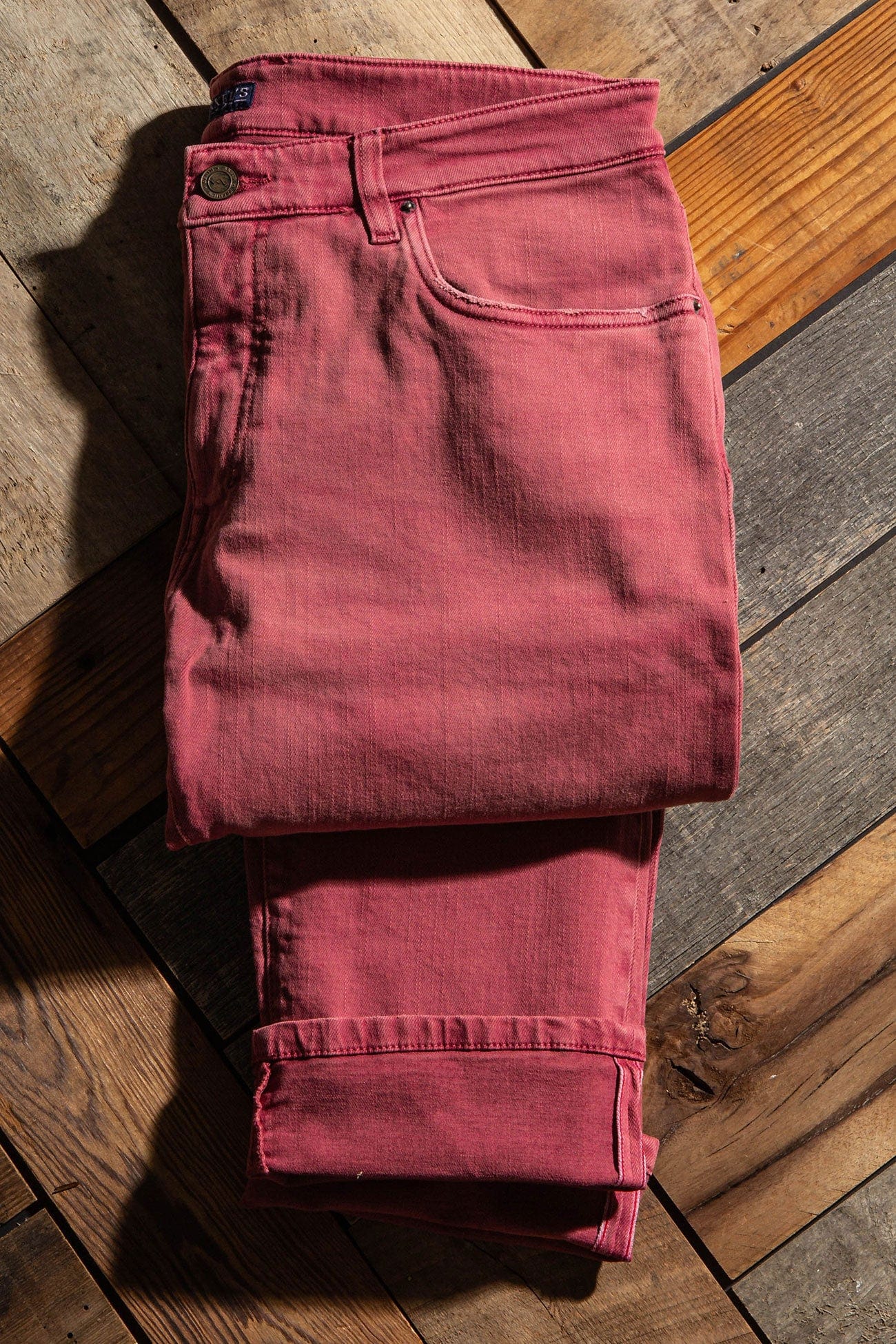 Axels Premium Denim Tucson Selvedge Denim In Fragola Mens - Pants - 5 Pocket