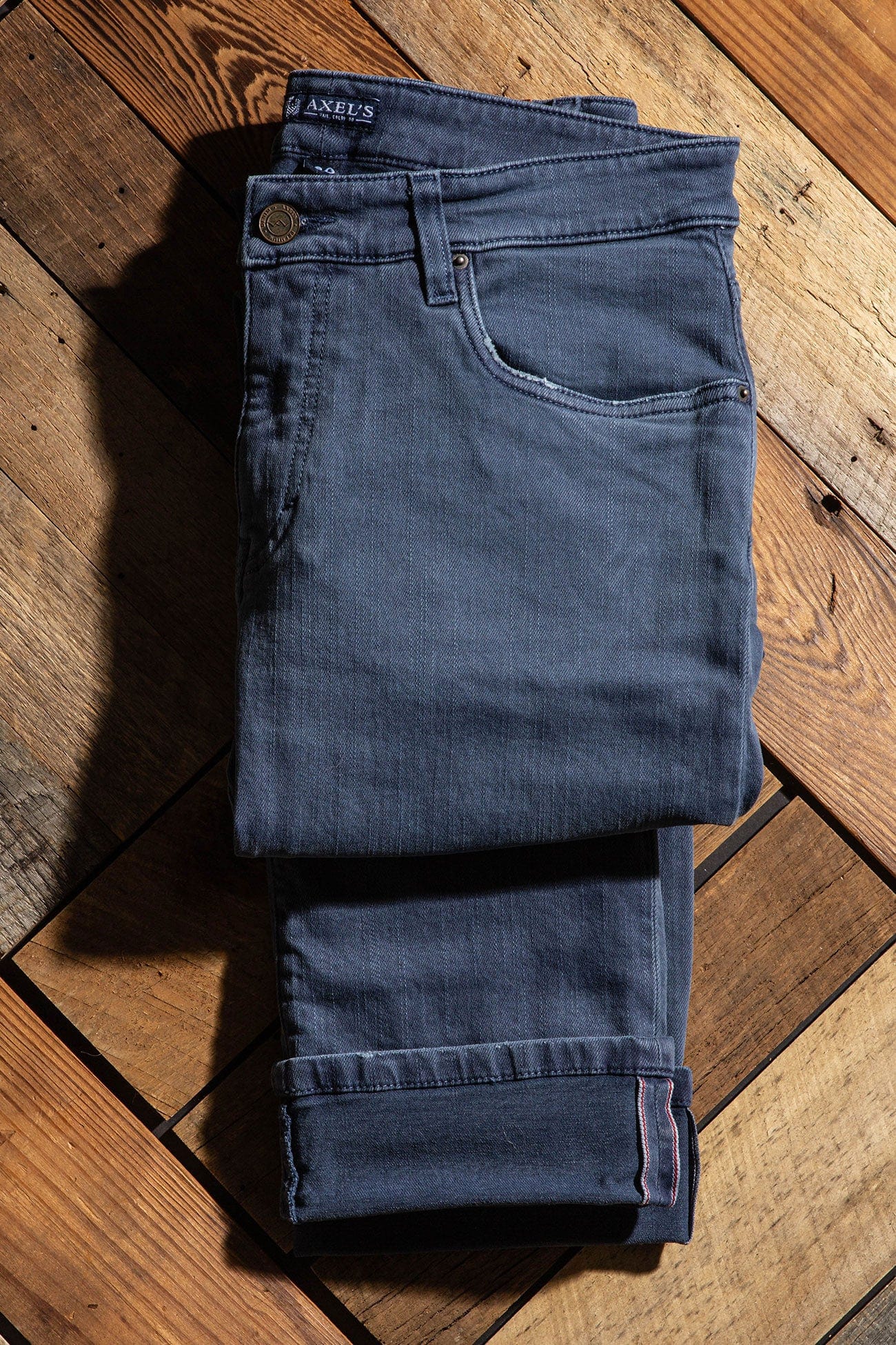 Axels Premium Denim Tucson Selvedge Denim In Indaco Mens - Pants - 5 Pocket