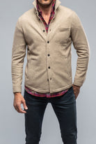 Sooter Cashmere Shirt in Natural - AXEL'S