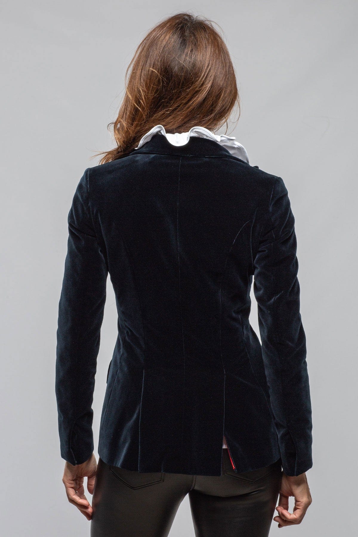 Belvest Belvedere Velvet Tuxedo Jacket In Navy Ladies - Tailored - Jackets