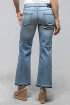 Francesca Cropped Open Hem In Shadow Bleached - AXEL'S