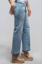 Francesca Cropped Open Hem In Shadow Bleached - AXEL'S