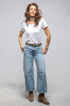 Oria Barrel Leg Jean In Salty Superbleached - AXEL'S