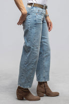 Oria Barrel Leg Jean In Salty Superbleached - AXEL'S