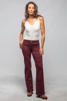 Tess Patch Pockets In Bordeaux - AXEL'S
