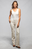 Tess Patch Pockets In Light Beige - AXEL'S