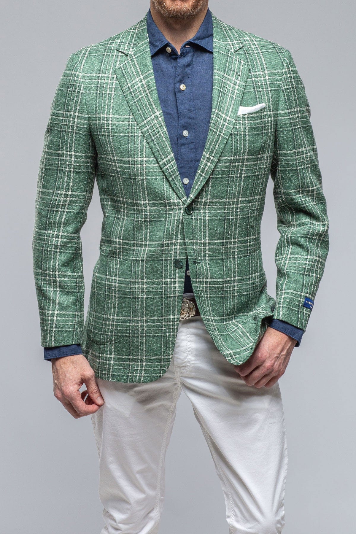 Guenons Silk Linen Sport Coat - AXEL'S