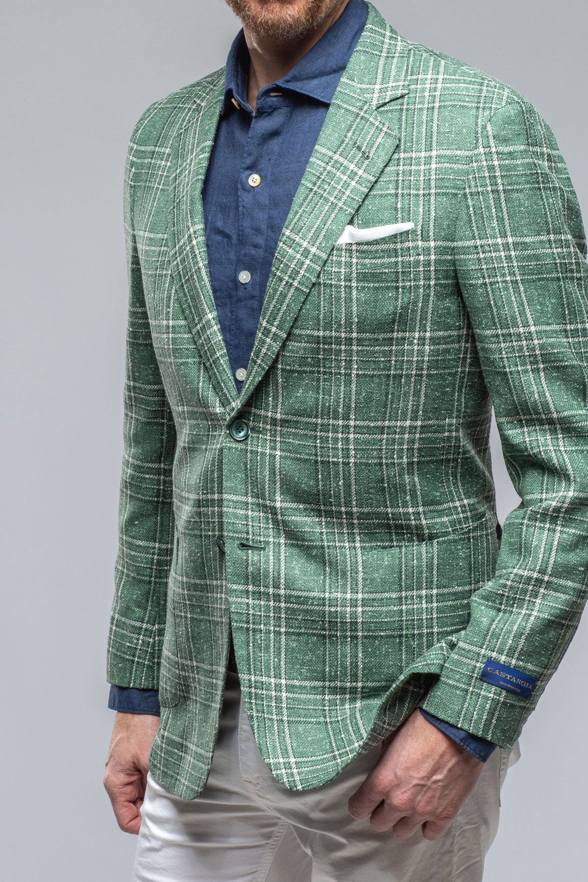 Guenons Silk Linen Sport Coat - AXEL'S