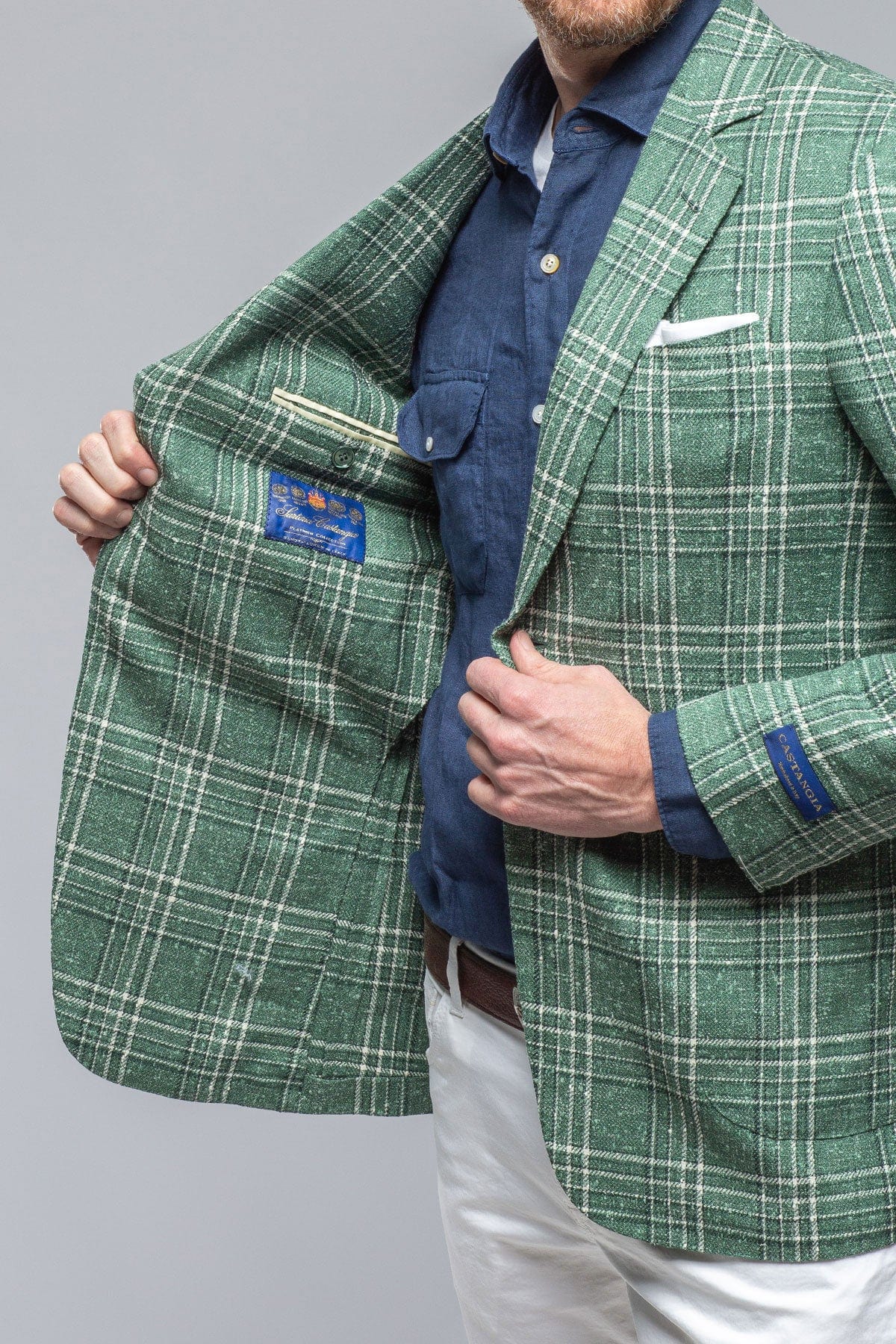 Guenons Silk Linen Sport Coat - AXEL'S