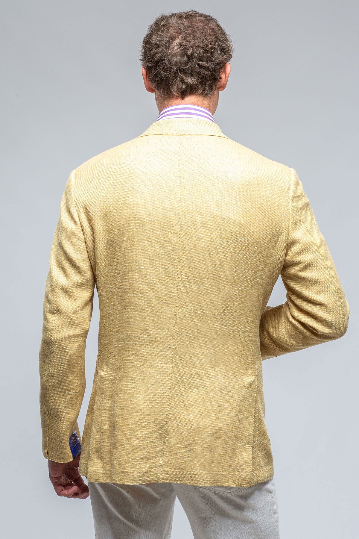 Trapani Sport Coat in Gold - AXEL'S