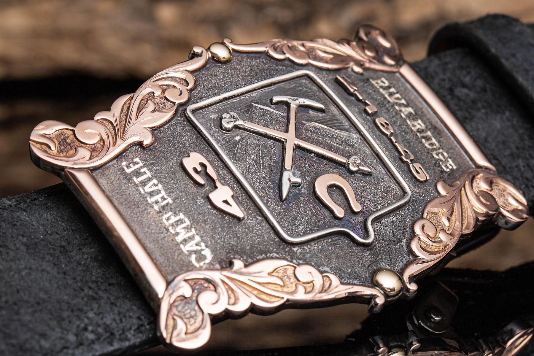 Comstock Heritage 10th Mountain Trophy Buckle Belts And Buckles - Trophy