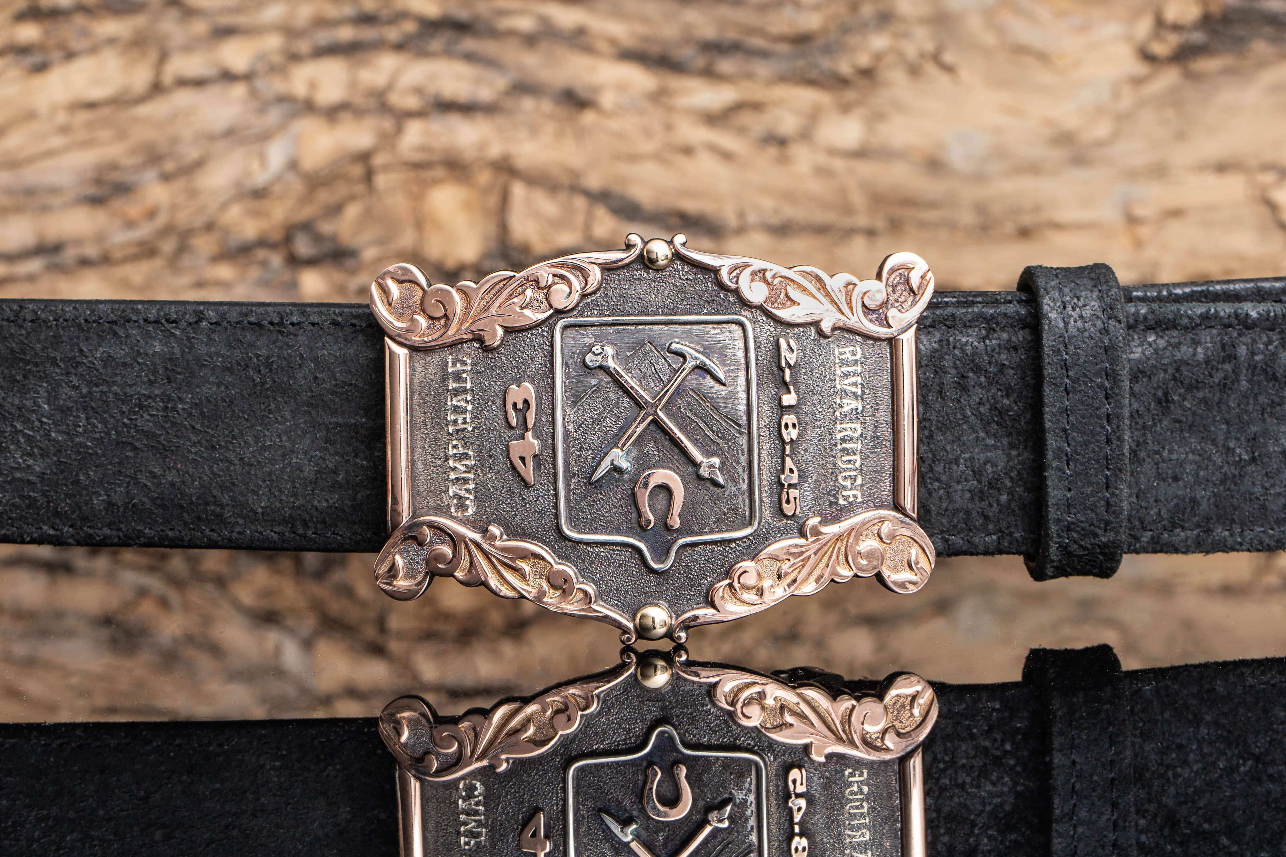 Comstock Heritage 10th Mountain Trophy Buckle Belts And Buckles - Trophy
