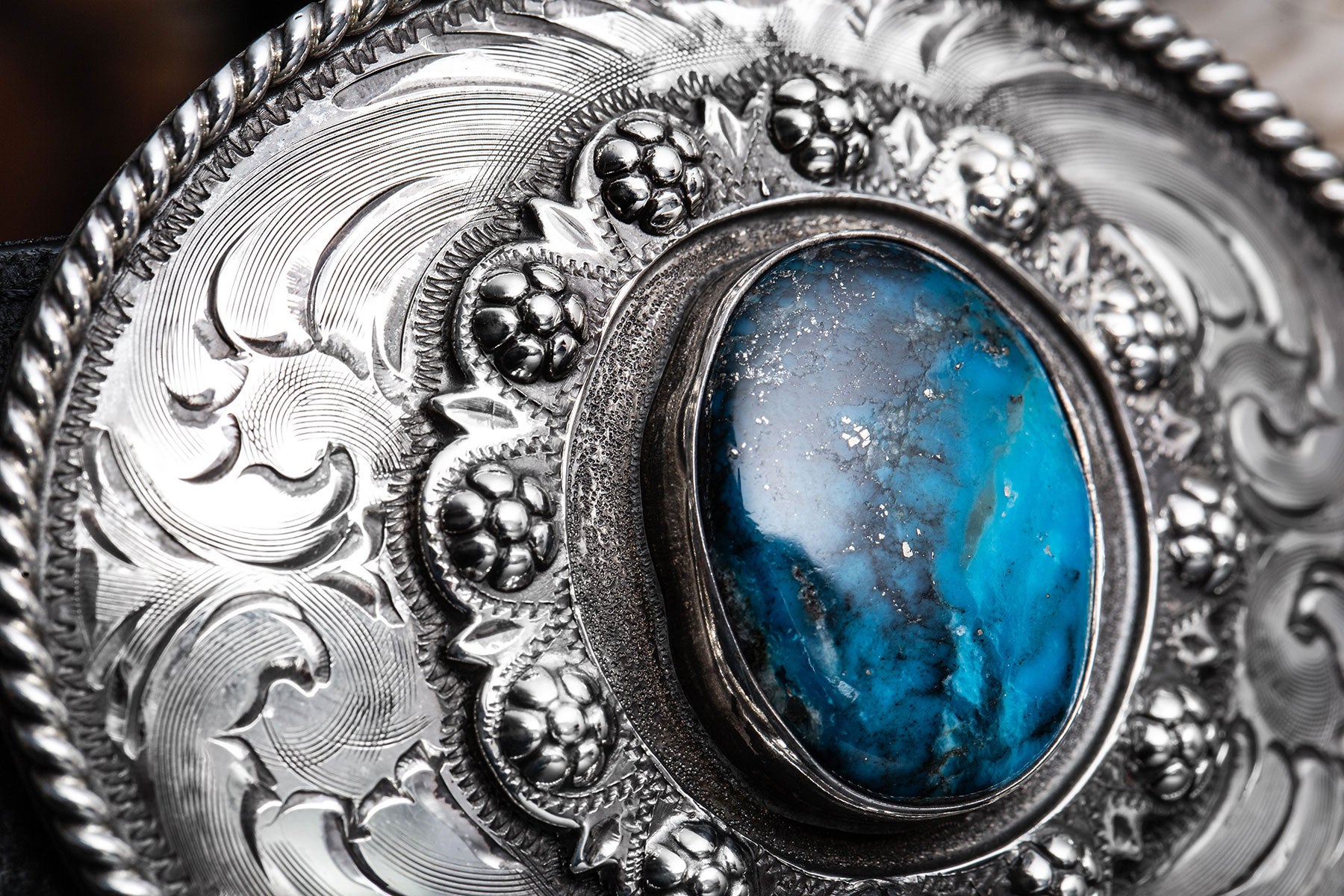 AQR50 Turquoise Trophy Buckle - AXEL'S