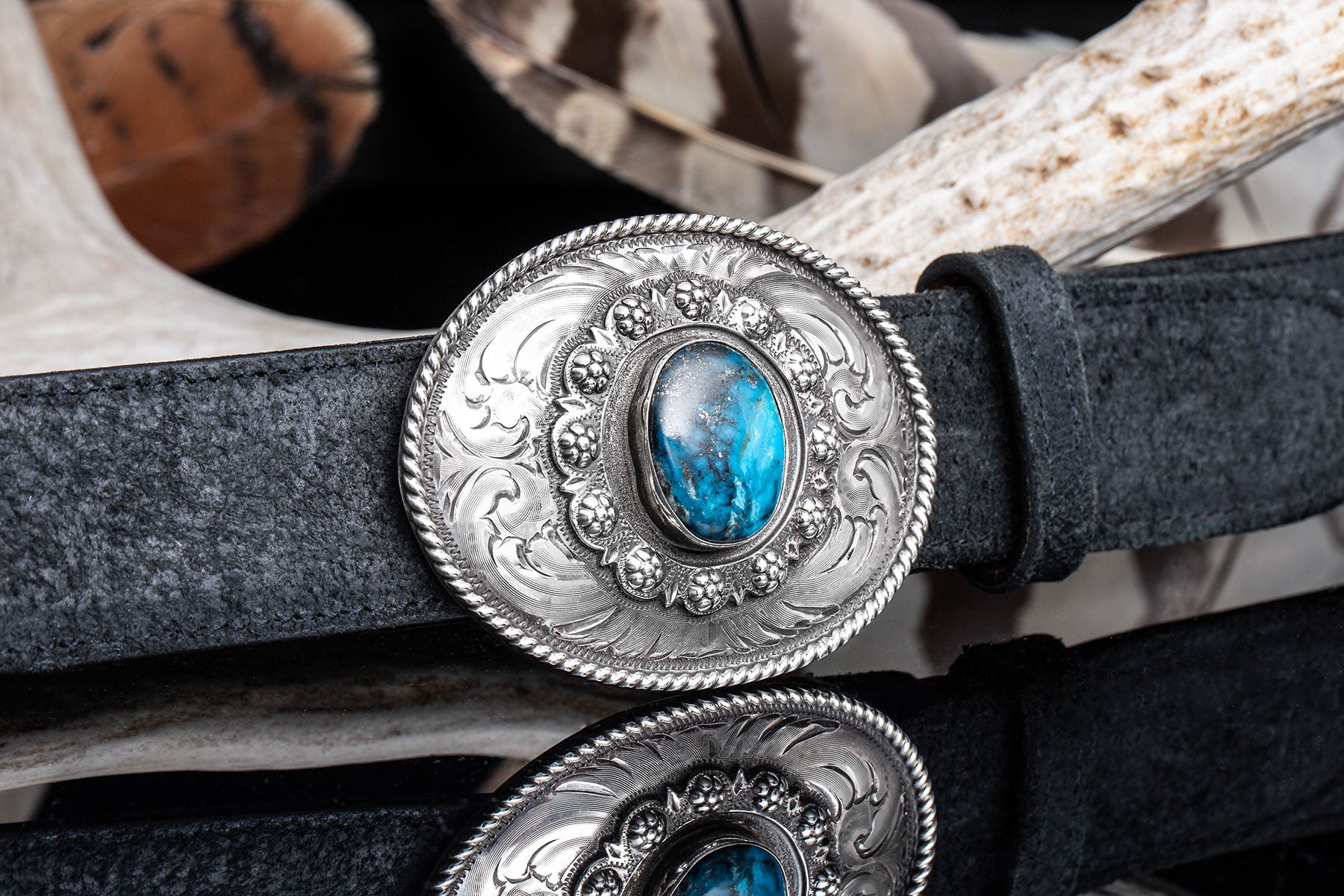 AQR50 Turquoise Trophy Buckle - AXEL'S