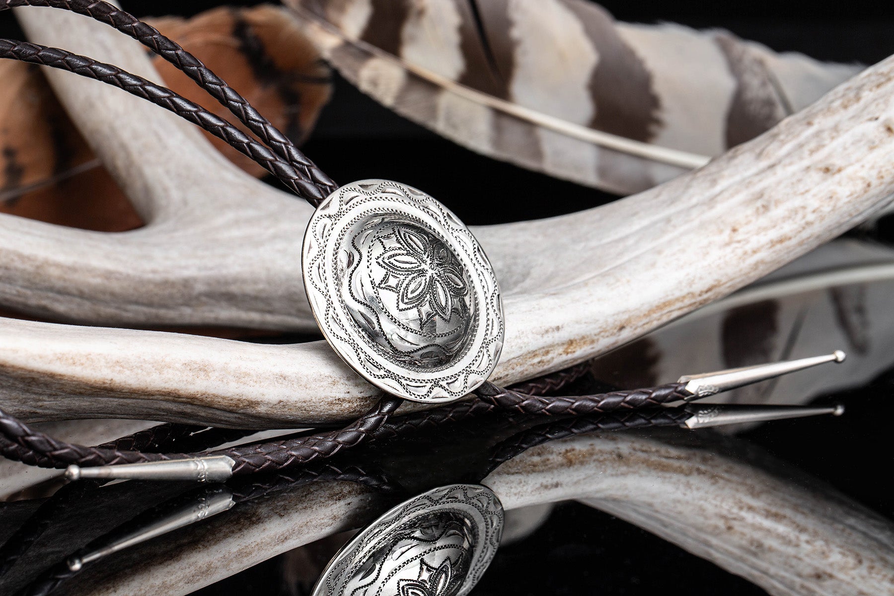 Classic Concho Bolo Tie - AXEL'S