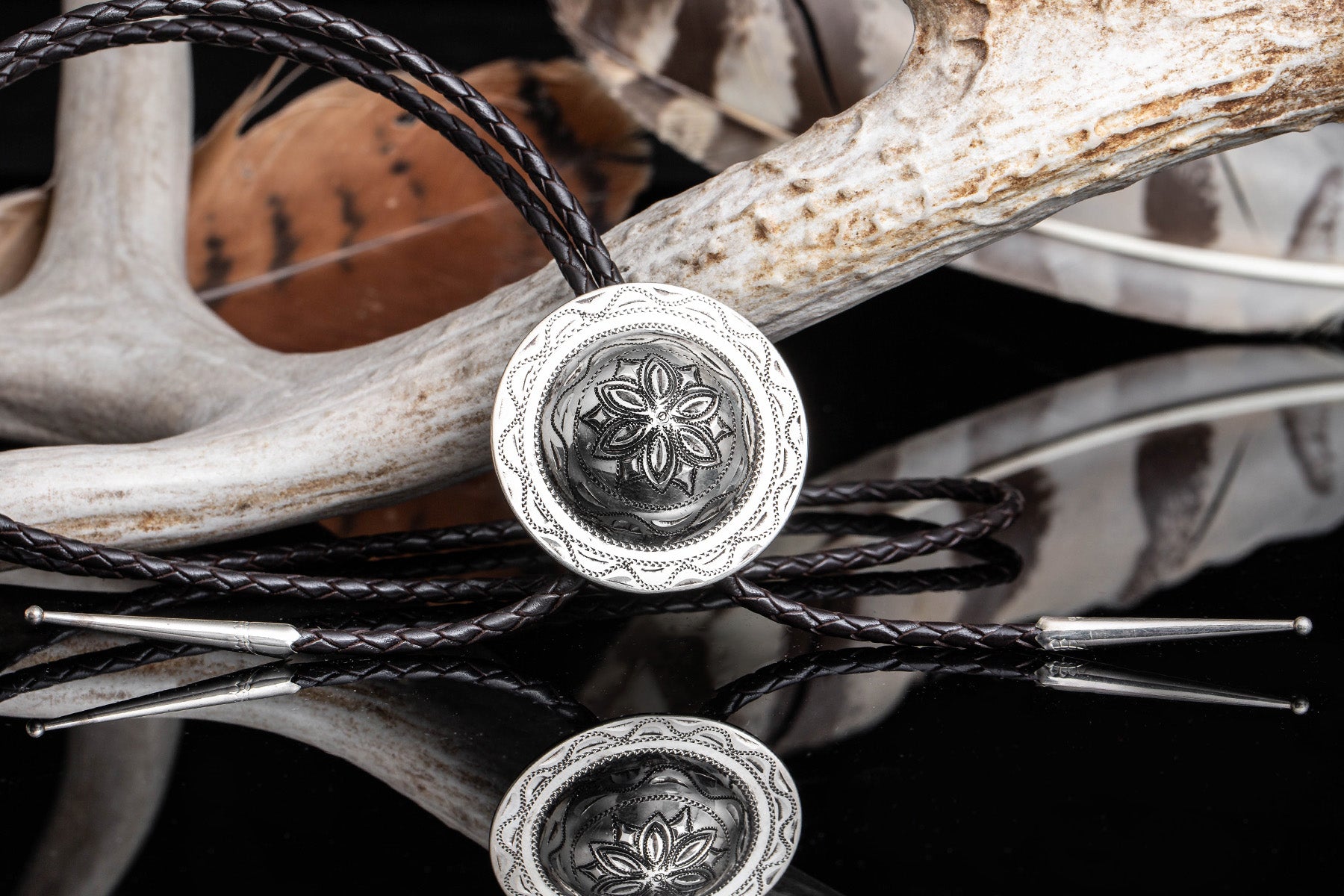 Classic Concho Bolo Tie - AXEL'S