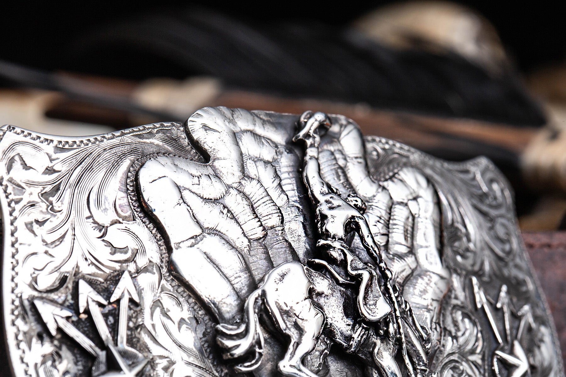 Lonestar Bronc Trophy Buckle - AXEL'S