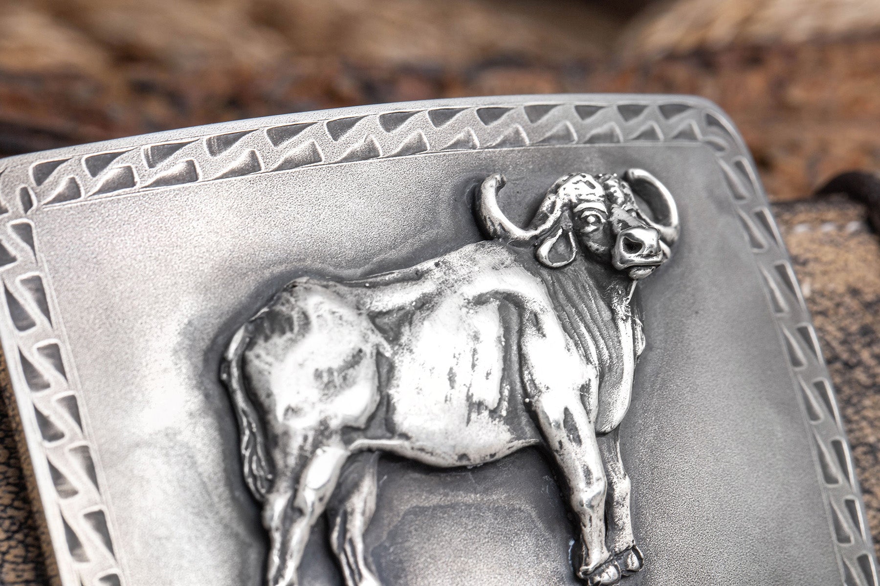Mason Water Buffalo Buckle - AXEL'S