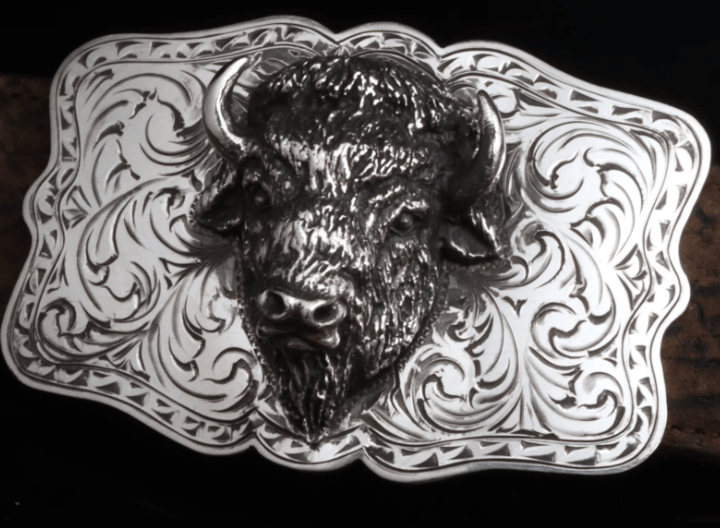 Comstock Heritage Morgan Buffalo Trophy Buckle Belts And Buckles - Trophy