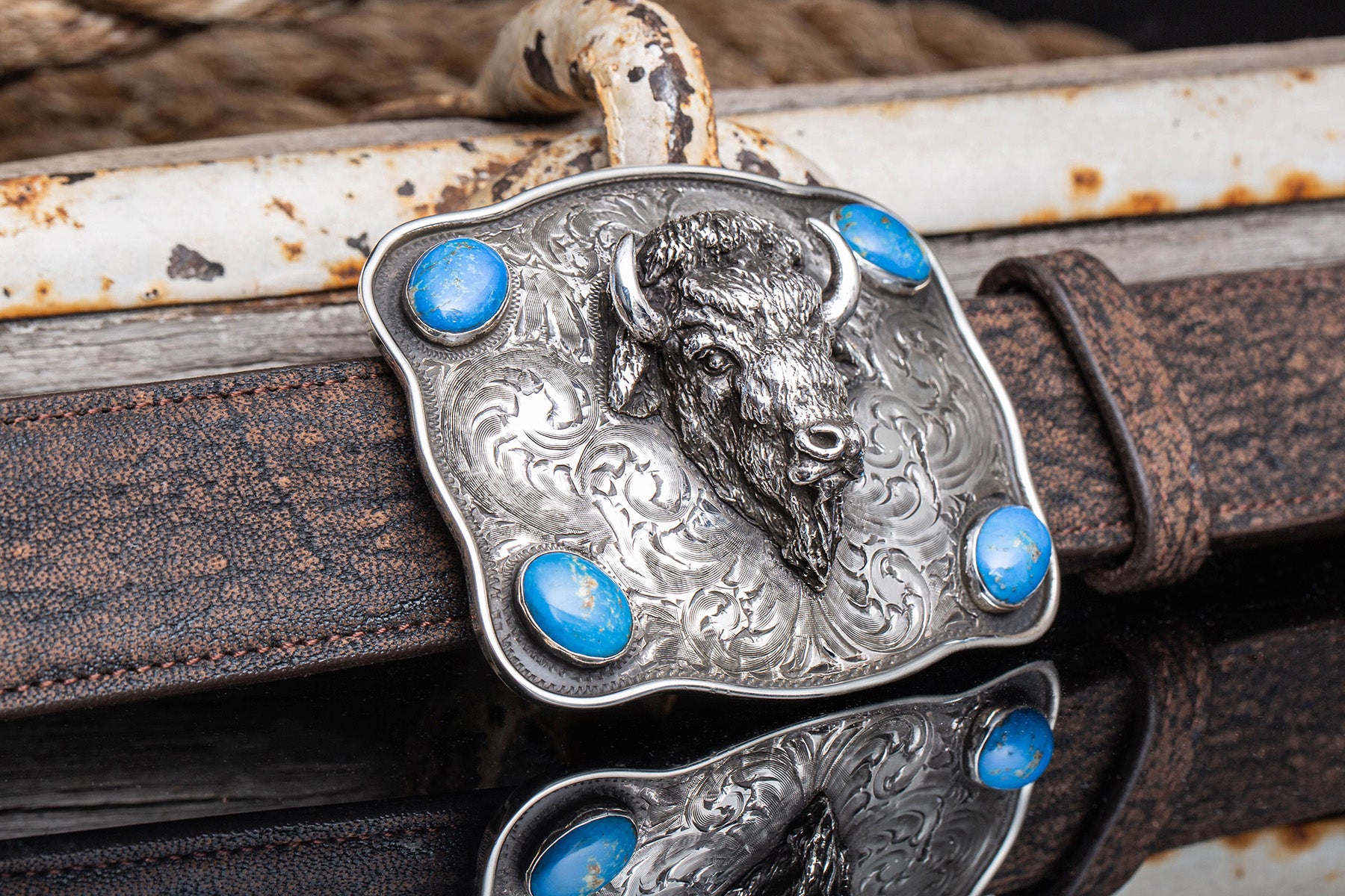 Yellowstone Buffalo Trophy Buckle - AXEL'S