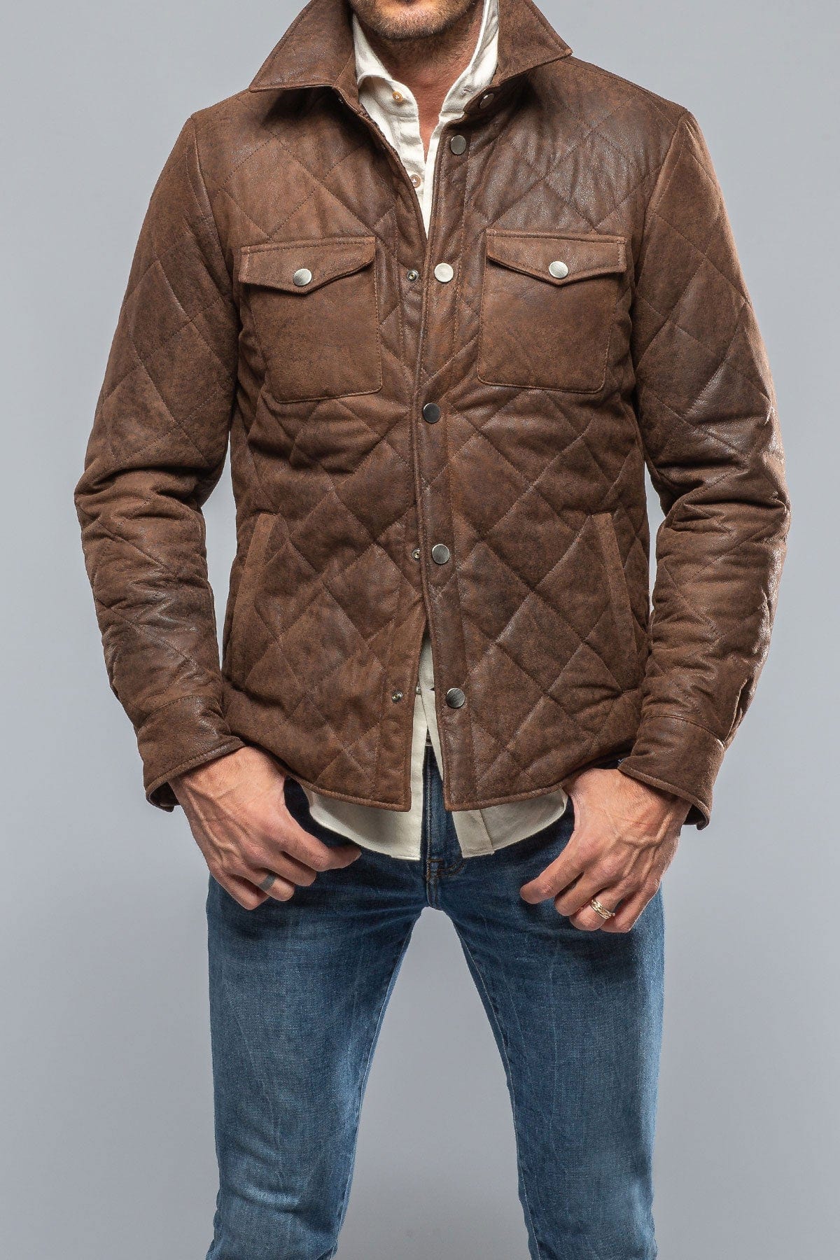 Academia Jacket In Mattone - AXEL'S