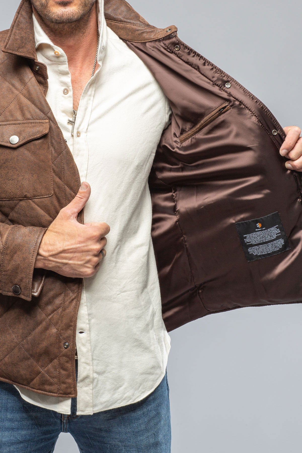 Academia Jacket In Mattone - AXEL'S