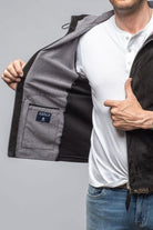 Reston Hooded Suede Jacket - AXEL'S