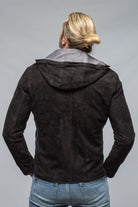 Reston Hooded Suede Jacket - AXEL'S