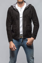 Reston Hooded Suede Jacket - AXEL'S