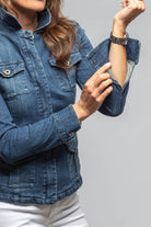 Pagosa Vintage Denim Jacket In Mid Blue - AXEL'S