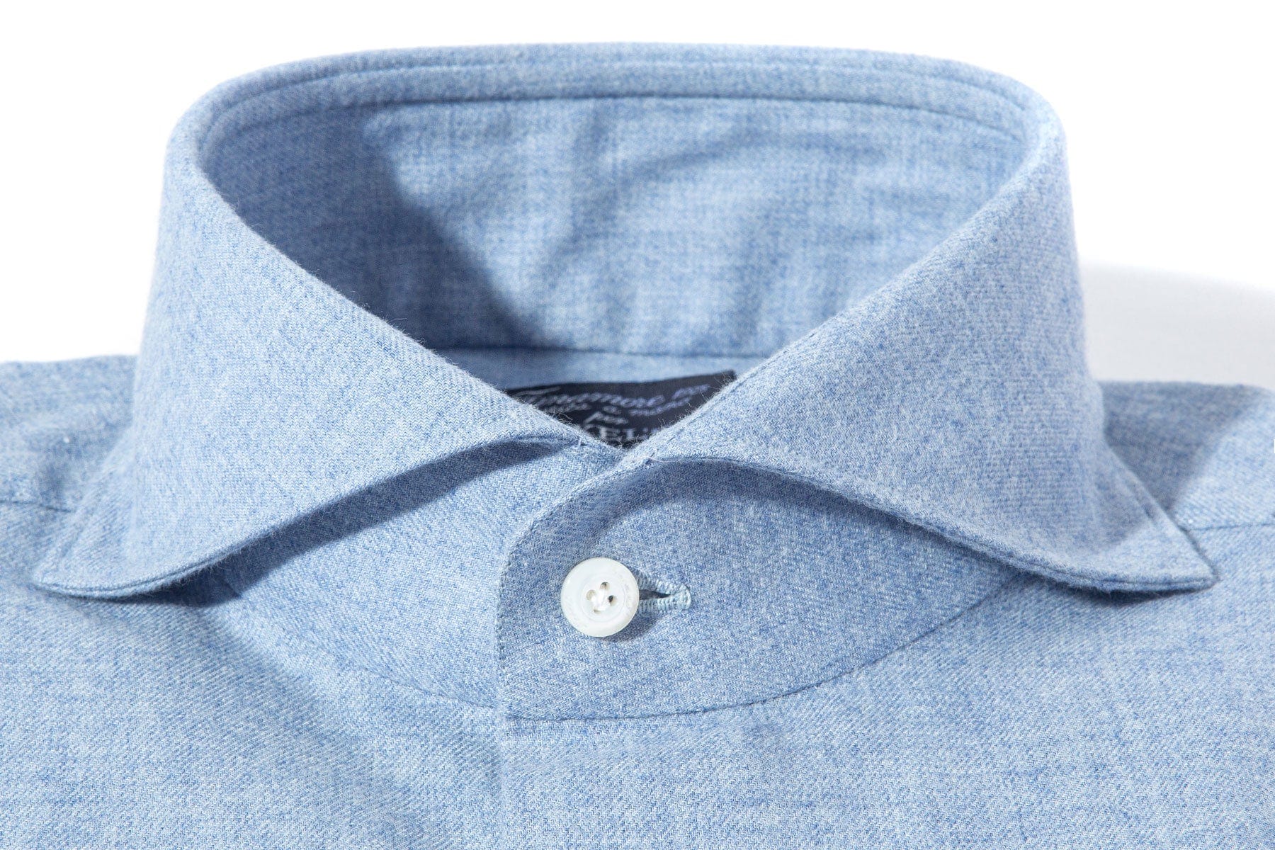 Hemme Cotton Cashmere Shirt in Lt. Blue - AXEL'S