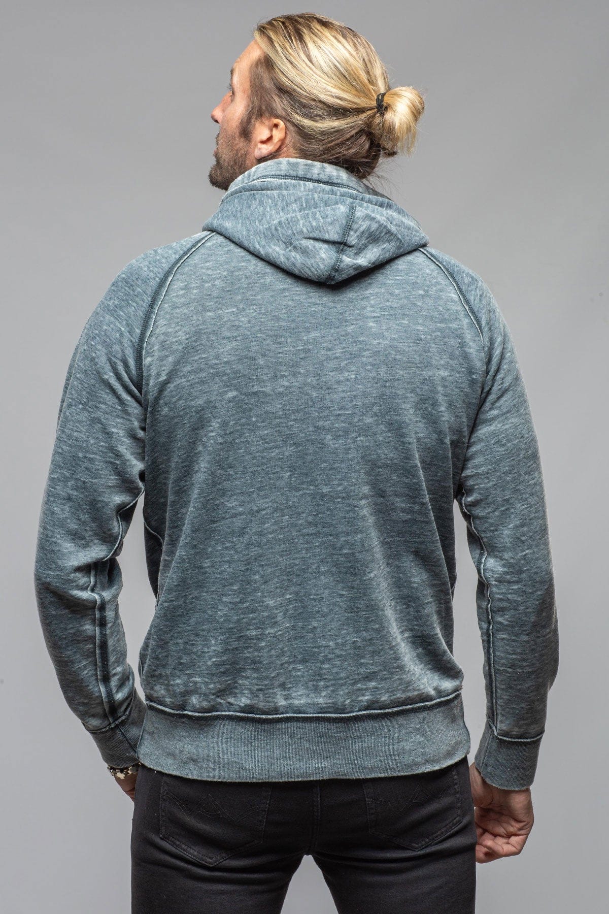 Georg Roth Monterey Fleece Hoodie In Navy Mens - Outerwear - Overshirts