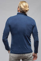 Newport Cotton Polo In Indigo - AXEL'S
