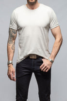 Pismo Cotton Tee In Cement - AXEL'S