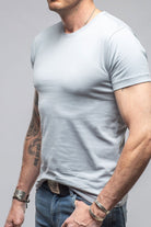 Pismo Cotton Tee In Pearl Grey - AXEL'S