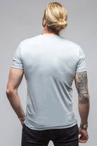 Siena Cotton V Neck In Pearl Grey - AXEL'S