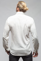 Serenity Cotton Cashmere Jersey In Cream - AXEL'S