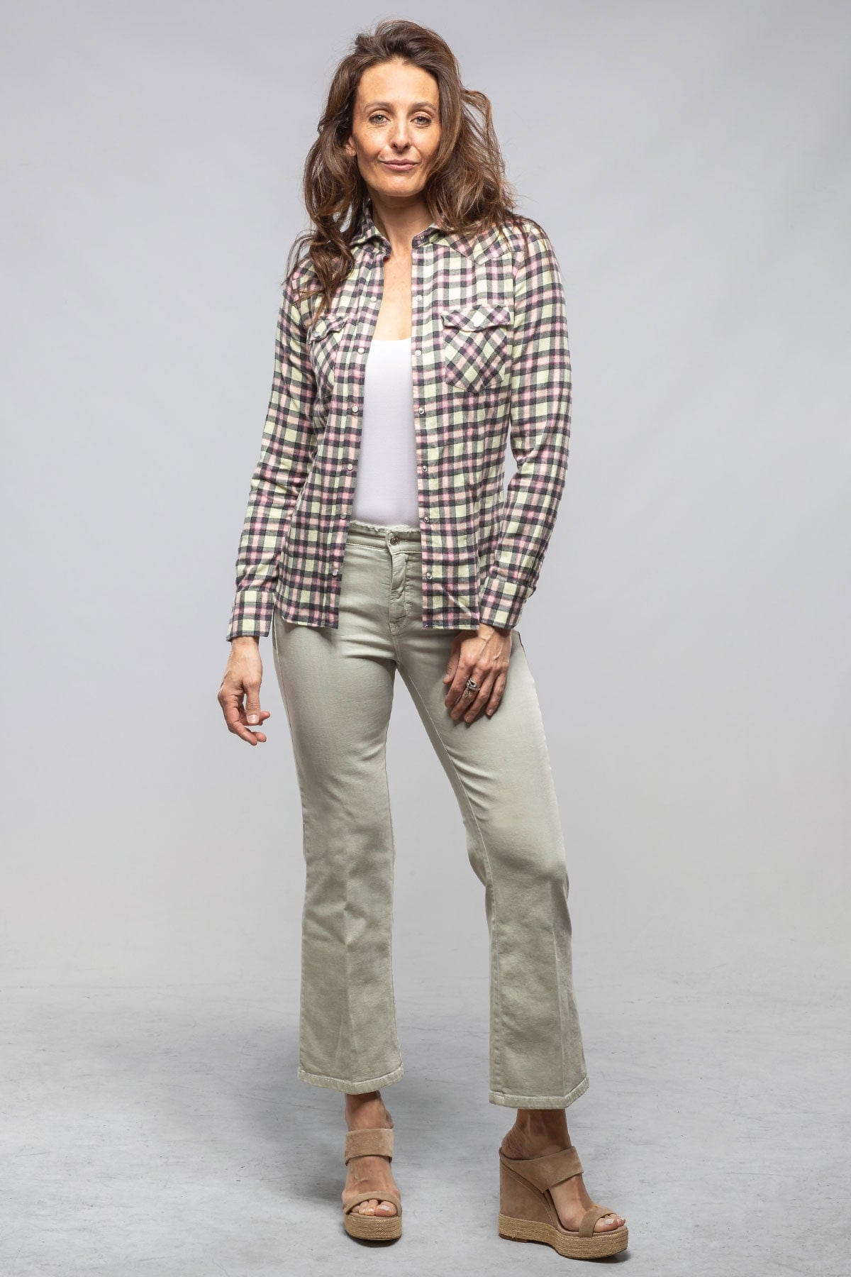 Tilly Western Snap Shirt In Multi - AXEL'S
