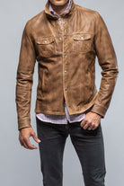 Enna 12 Month Washed Shirt Jacket In Camel - AXEL'S