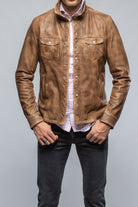 Enna 12 Month Washed Shirt Jacket In Camel - AXEL'S