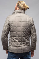 Lexington Quilted Jacket In Stone - AXEL'S