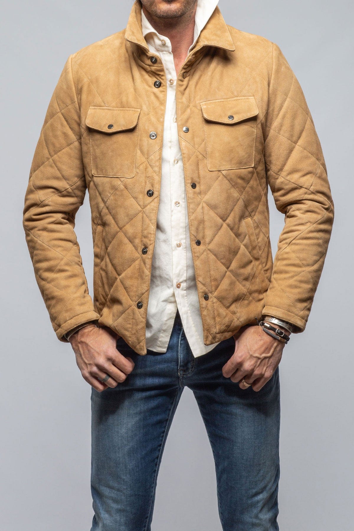 Milo Quilted Jacket In Palomino - AXEL'S