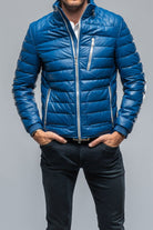 F1 Racer Down Jacket In Blue - AXEL'S